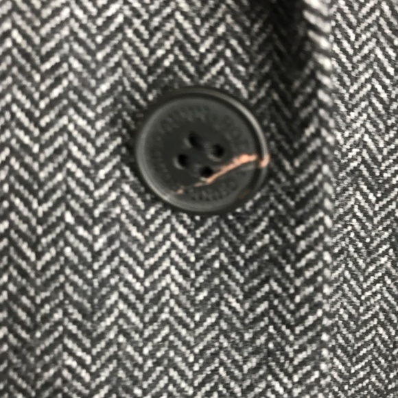 Rodd & Gunn Men's XL Grey Herringbone Sports Coat Blazer Italian Woven Wool - Picture 8 of 16